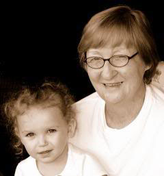 Lula Bell Copeland with Claire Oliver